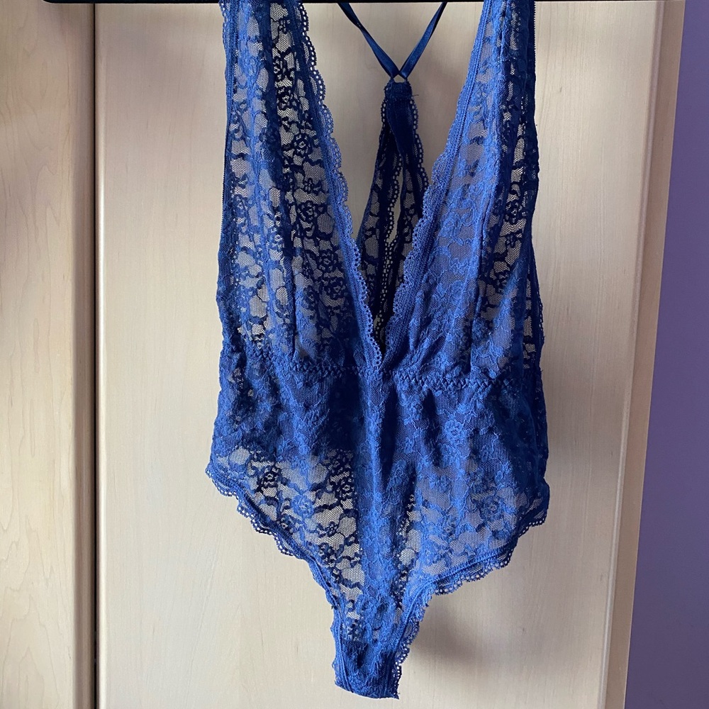 Victoria’s Secret lace thong bodysuit
